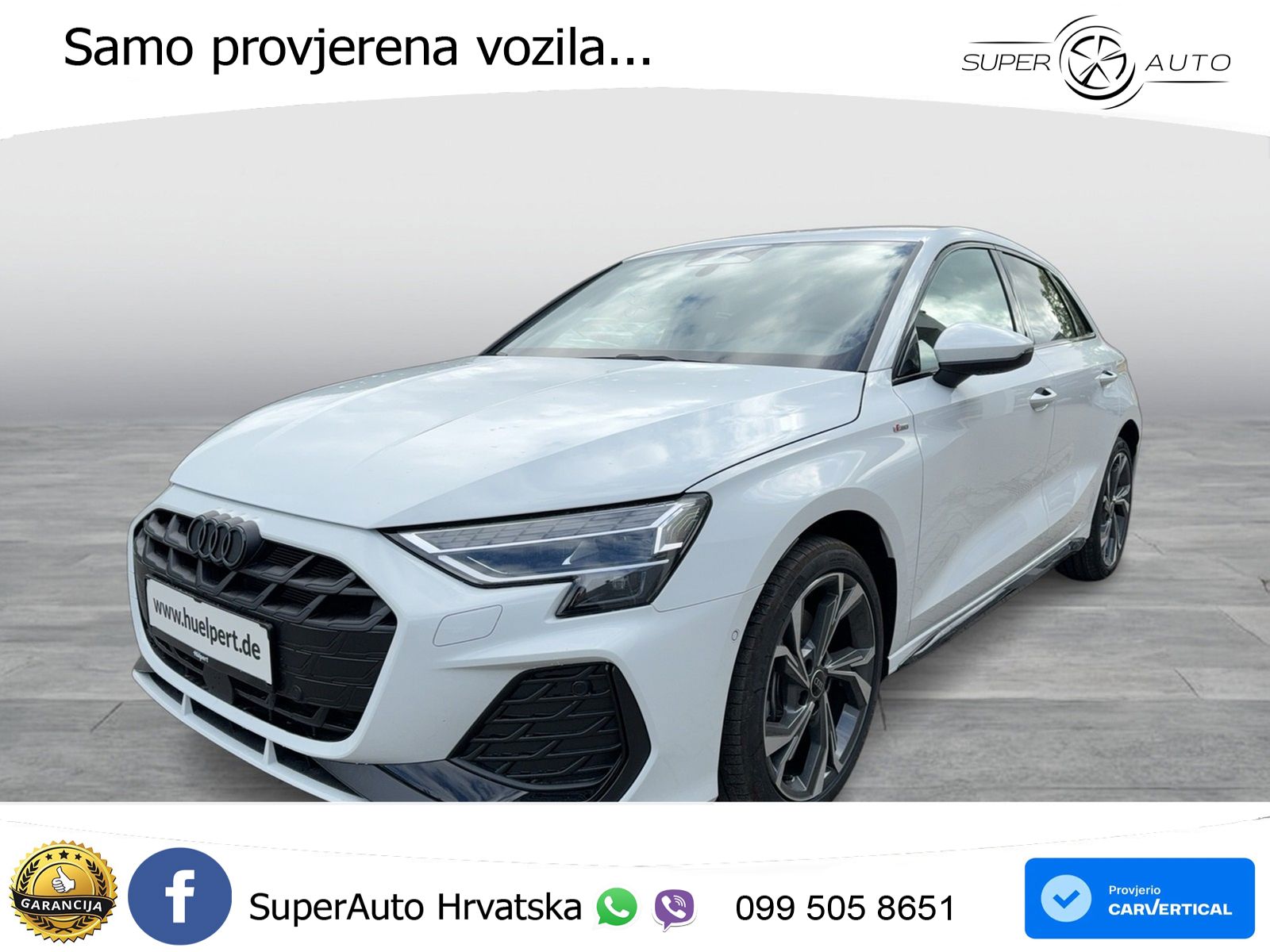 Audi A3 Sportback 40 TFSI (204 KS) quattro S tronic S line LED+GR SJED+ACC