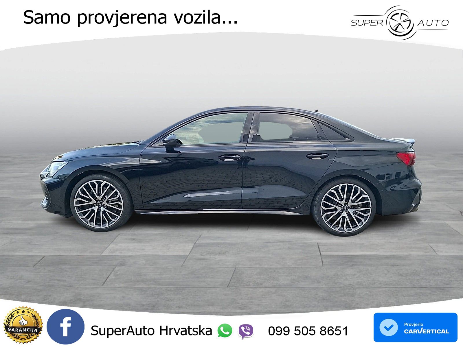 Audi S3 Limuzina 2.0 TFSI (333 KS) quattro S tronic MATRIX+GR SJED+KAM