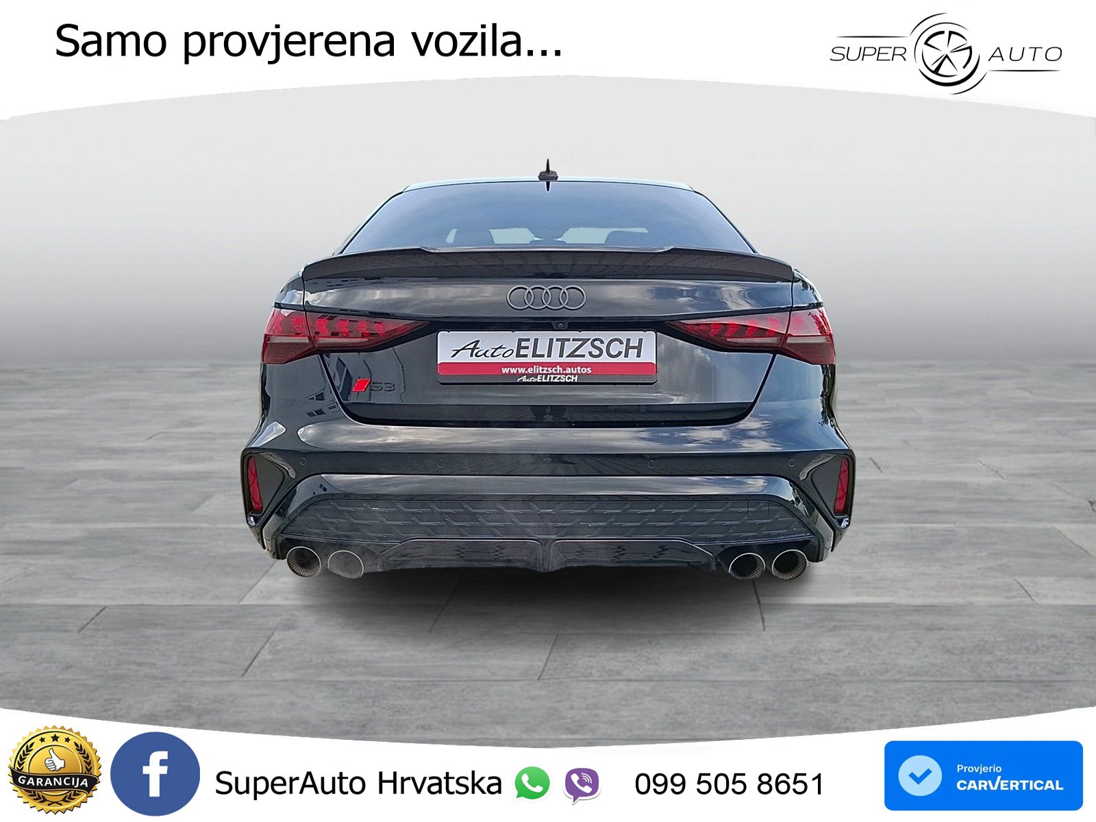 Audi S3 Limuzina 2.0 TFSI (333 KS) quattro S tronic MATRIX+GR SJED+KAM