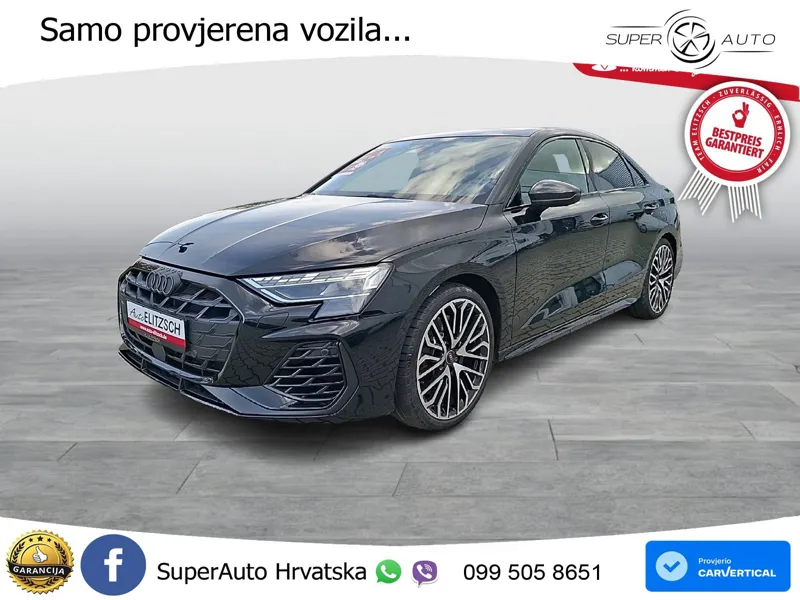Audi S3 Limuzina 2.0 TFSI (333 KS) quattro S tronic MATRIX+GR SJED+KAM