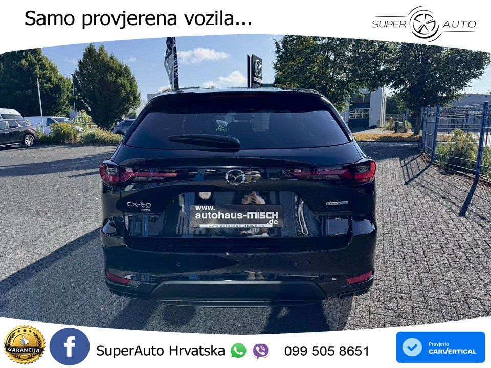 Mazda CX-60 2.5 e-Skyactiv (328 KS) AWD Automatic MATRIX+GR SJED+KAM