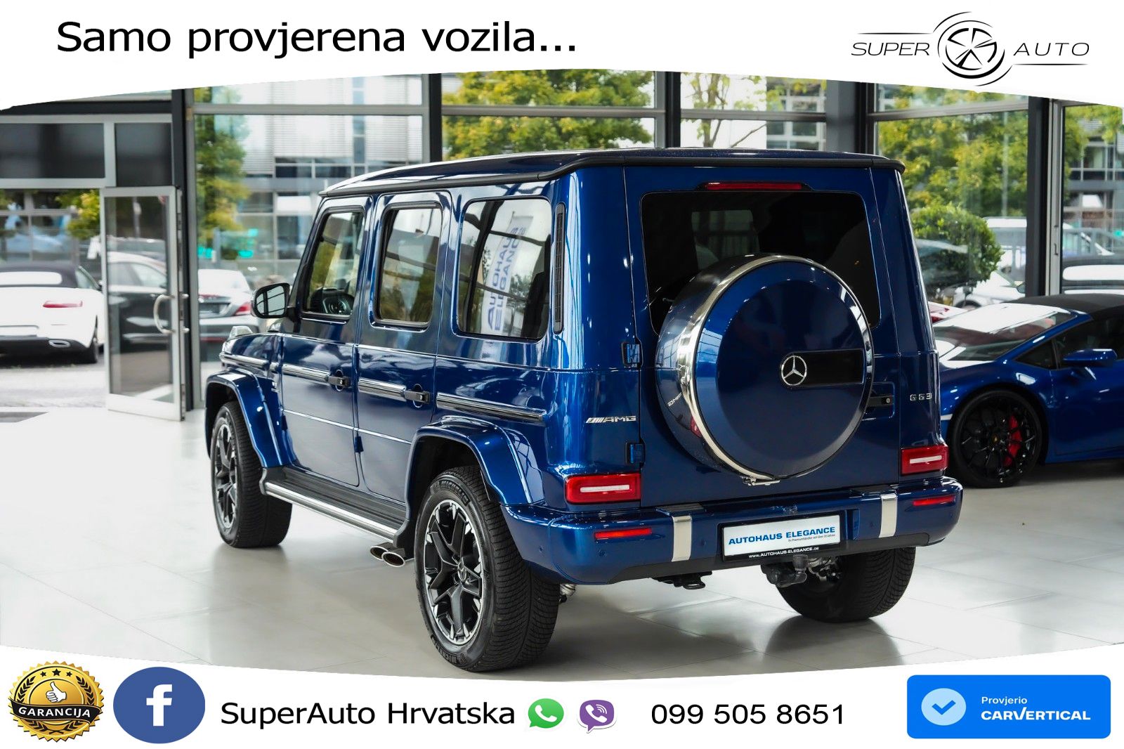 Mercedes AMG G 63 Long V8 (585 KS) 4MATIC 9G-TRONIC AMG SPEEDSHIFT TCT Superior LED+GR SJED+ACC