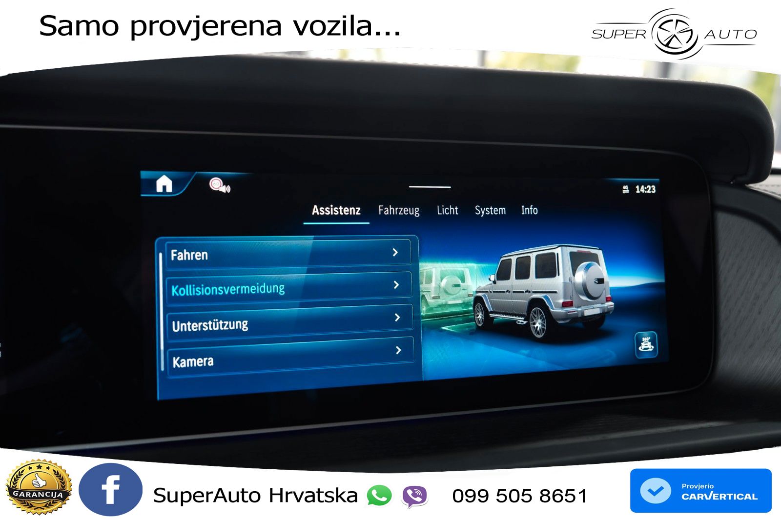 Mercedes AMG G 63 Long V8 (585 KS) 4MATIC 9G-TRONIC AMG SPEEDSHIFT TCT Superior LED+GR SJED+ACC