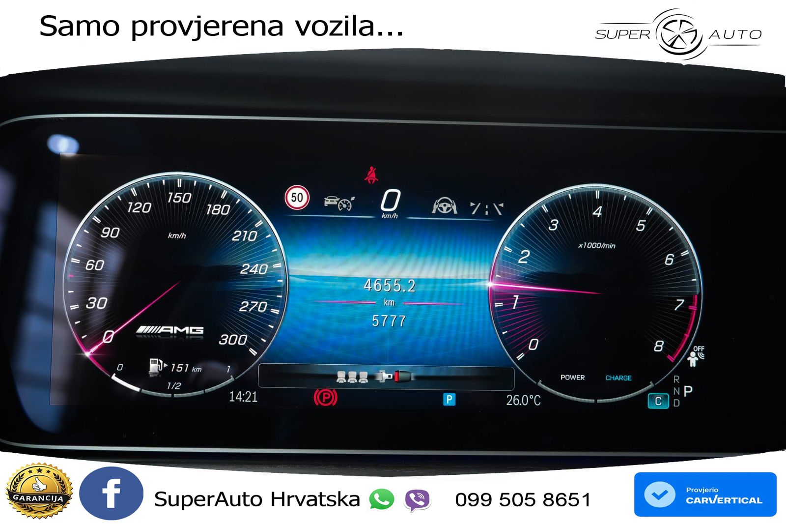 Mercedes AMG G 63 Long V8 (585 KS) 4MATIC 9G-TRONIC AMG SPEEDSHIFT TCT Superior LED+GR SJED+ACC