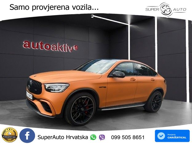 Mercedes GLC Coupe AMG 63 S V8 (510 KS) 4MATIC+ MCT LED+GR SJED+ACC