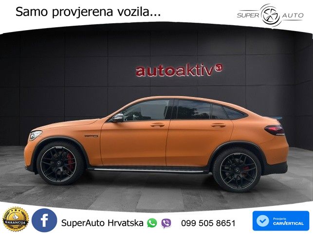 Mercedes GLC Coupe AMG 63 S V8 (510 KS) 4MATIC+ MCT LED+GR SJED+ACC