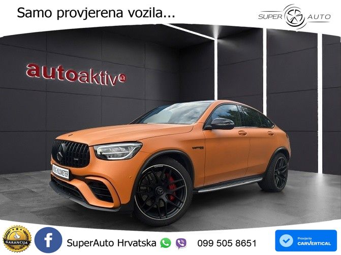 Mercedes GLC Coupe AMG 63 S V8 (510 KS) 4MATIC+ MCT LED+GR SJED+ACC