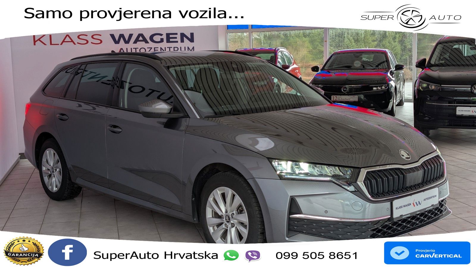 Škoda Octavia Combi 1.5 TSI (150 KS) DSG Selection LED+GR SJED+ACC
