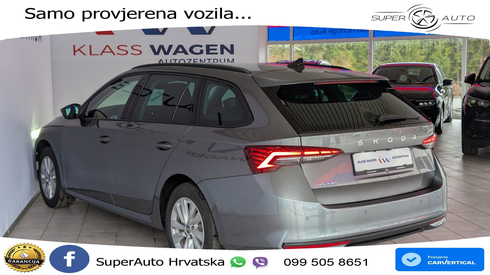 Škoda Octavia Combi 1.5 TSI (150 KS) DSG Selection LED+GR SJED+ACC