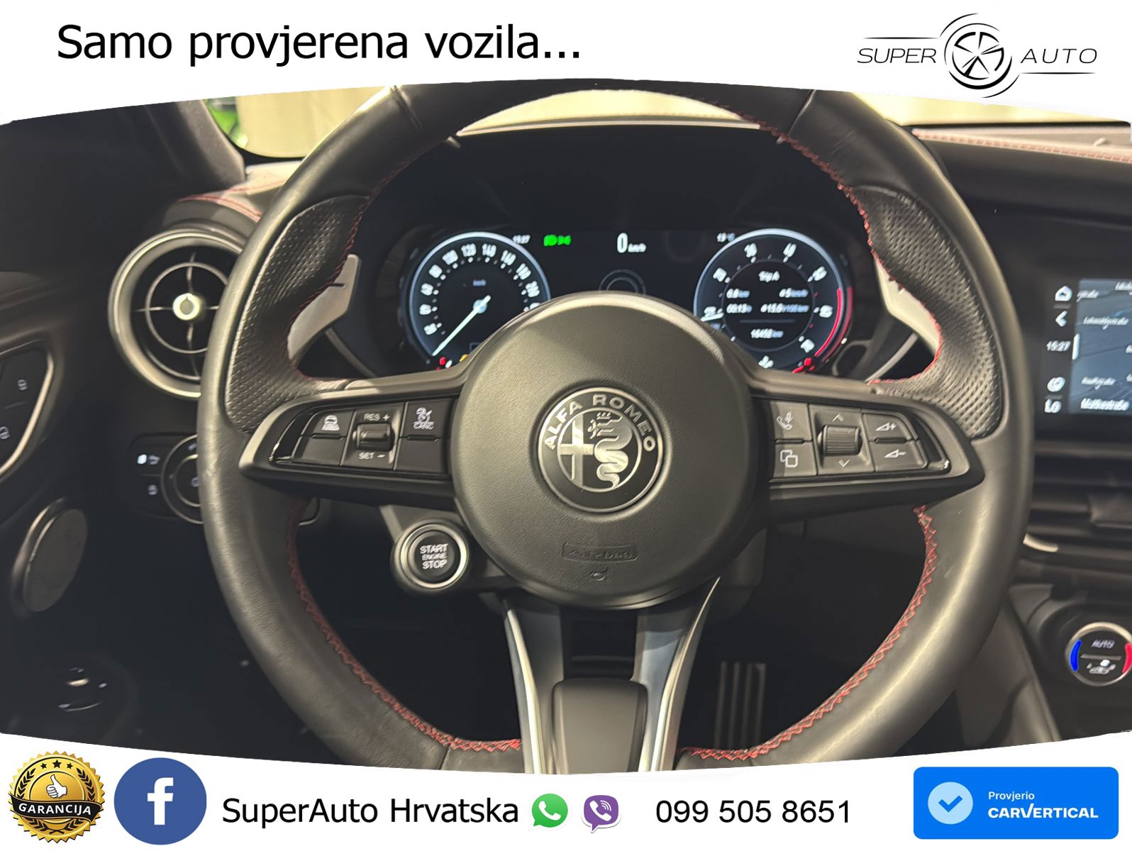Alfa Romeo Giulia 2.0 Turbo (280 KS) Q4 Automatic LED+GR SJED+ACC