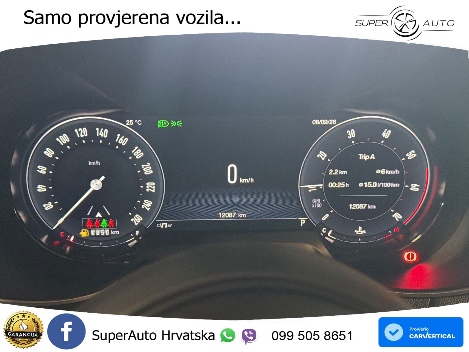 Alfa Romeo Giulia 2.0 Turbo (280 KS) Q4 Automatic LED+GR SJED+ACC