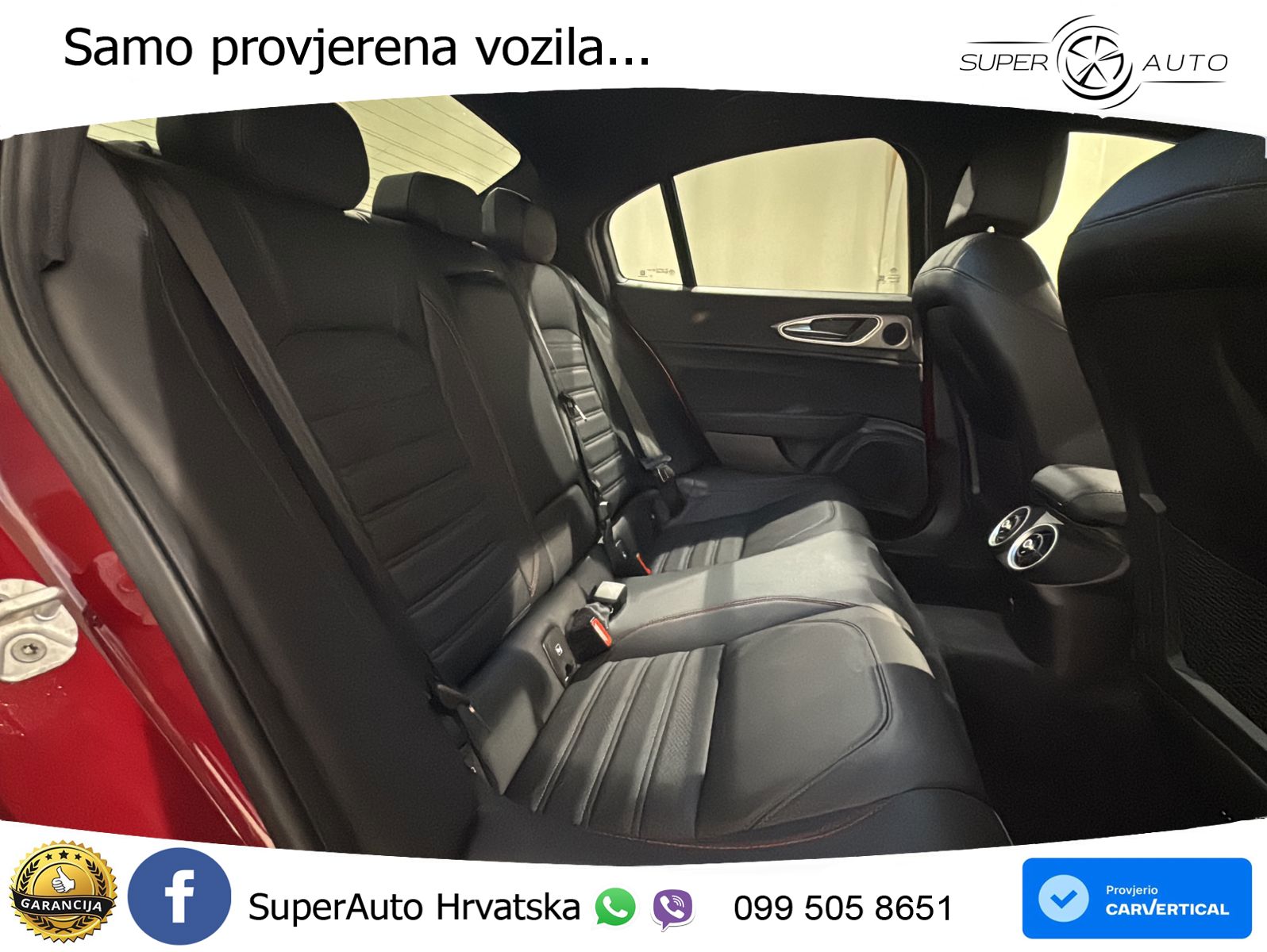 Alfa Romeo Giulia 2.0 Turbo (280 KS) Q4 Automatic LED+GR SJED+ACC