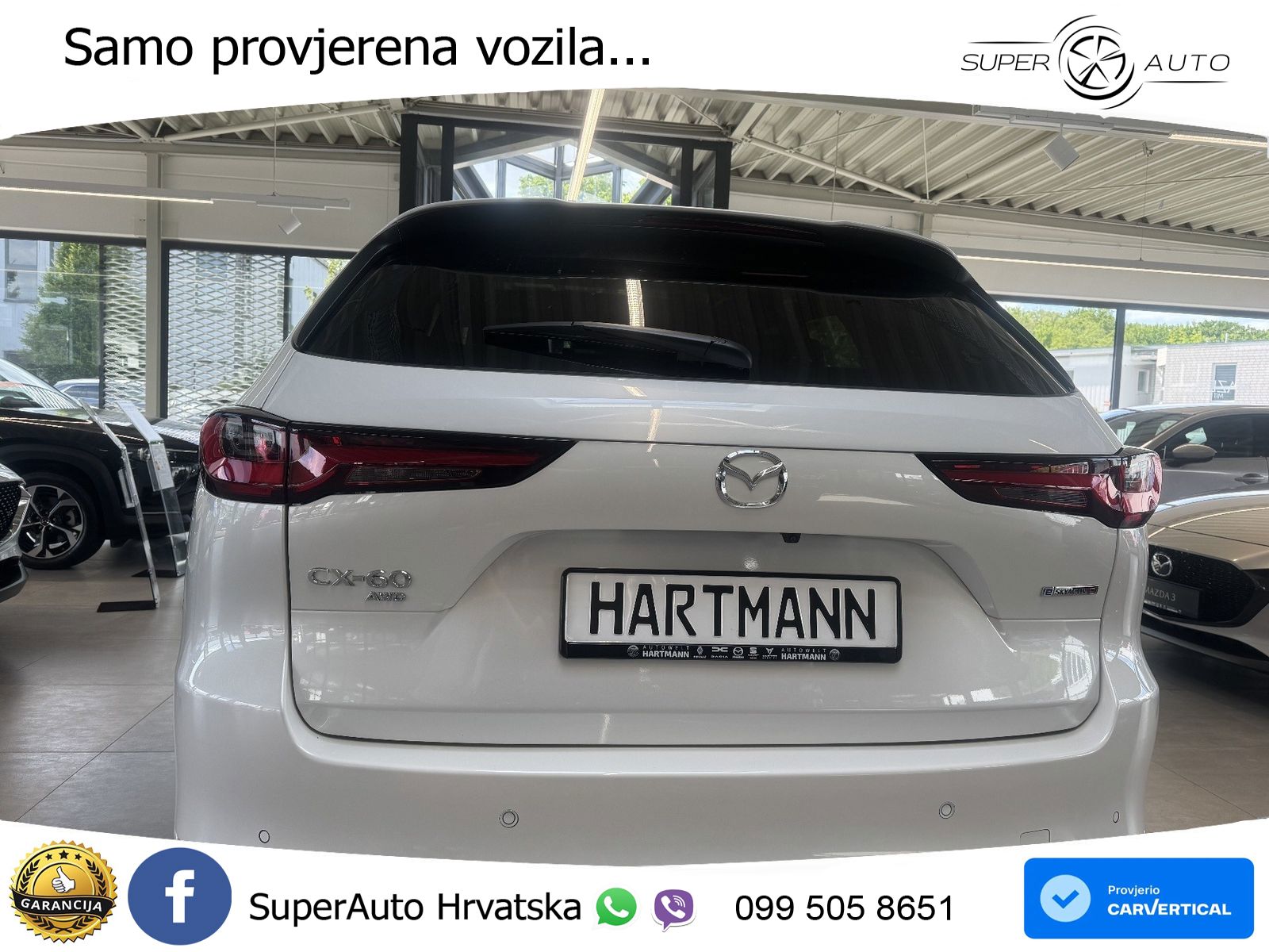 Mazda CX-60 3.3 e-Skyactiv D (254 KS) AWD Automatic ACC+HEAD+4xGR SJED+360+PANO