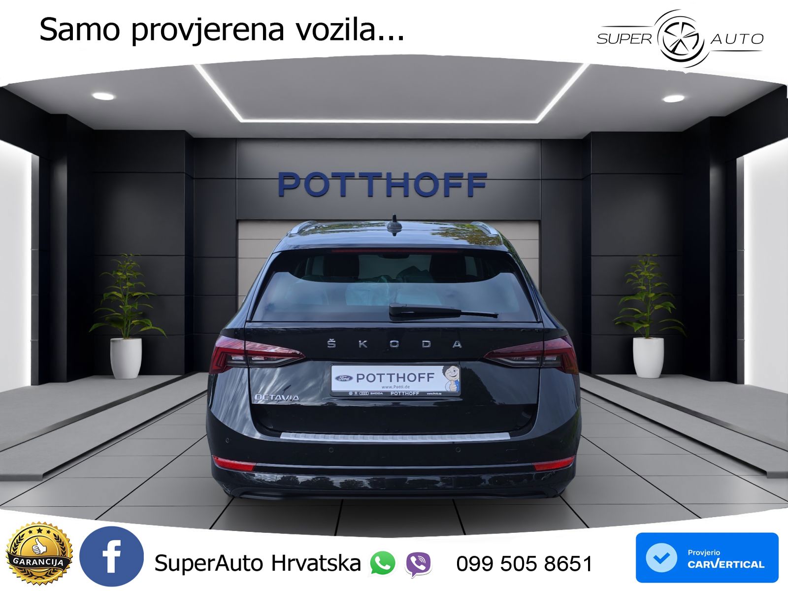 Škoda Octavia Combi 2.0 TDI (150 KS) DSG LED+GR SJED+ACC