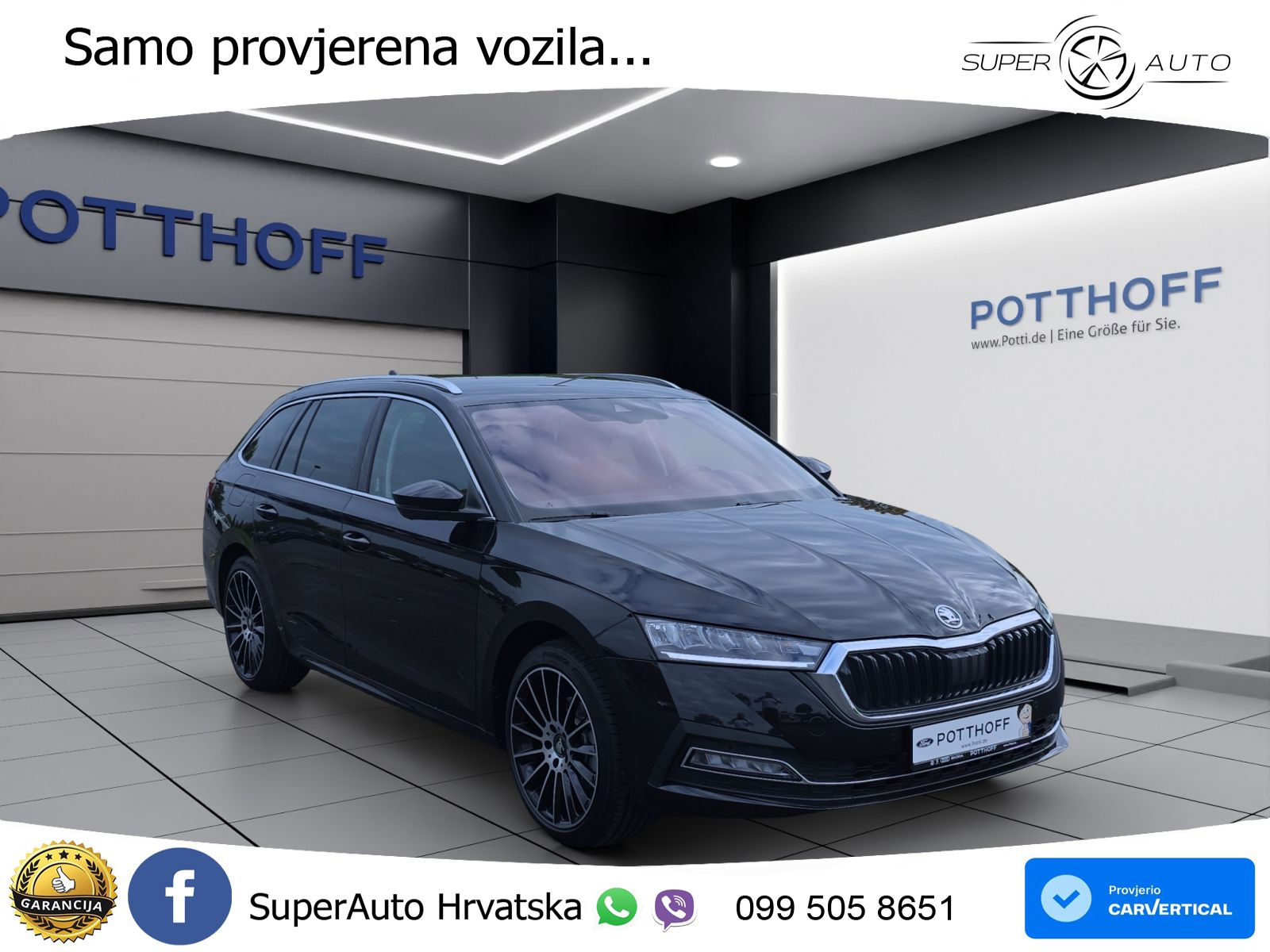 Škoda Octavia Combi 2.0 TDI (150 KS) DSG LED+GR SJED+ACC
