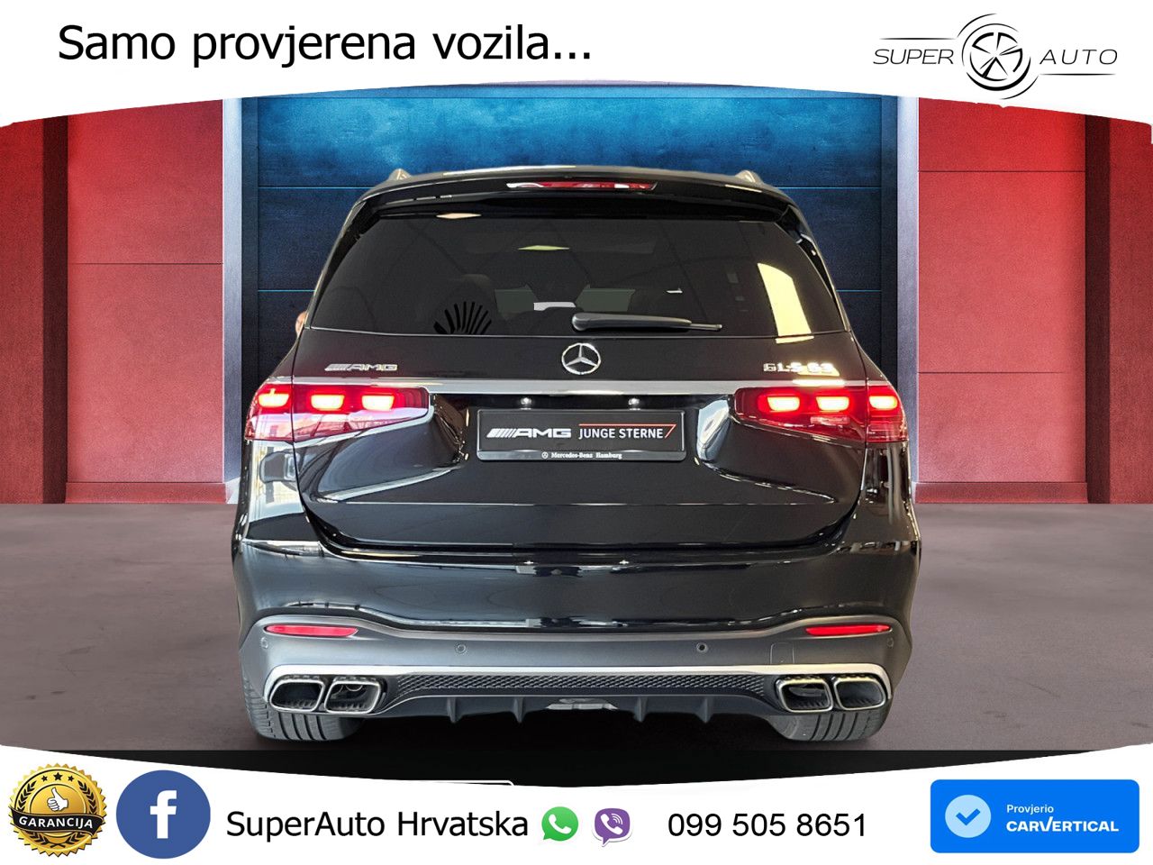 Mercedes-Benz GLS AMG GLS 63 V8 EQ Boost 4MATIC+ AMG SPEEDSHIFT TCT 9G LED+GR SJED+ACC