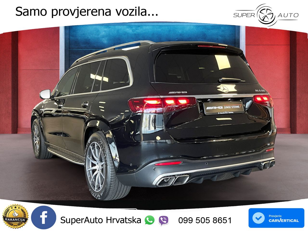 Mercedes-Benz GLS AMG GLS 63 V8 EQ Boost 4MATIC+ AMG SPEEDSHIFT TCT 9G LED+GR SJED+ACC