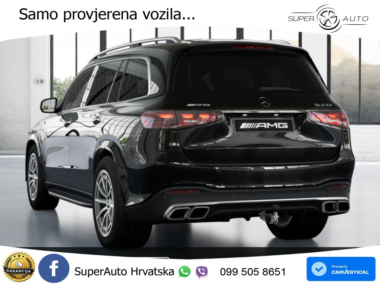 Mercedes-Benz GLS AMG GLS 63 V8 EQ Boost 4MATIC+ AMG SPEEDSHIFT TCT 9G LED+GR SJED+ACC
