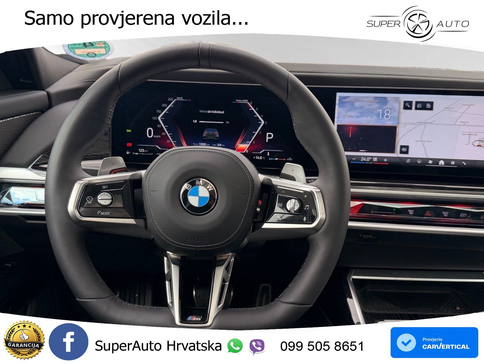 BMW 740d (299 KS) xDrive Steptronic M Sport LED+GR SJED+ACC