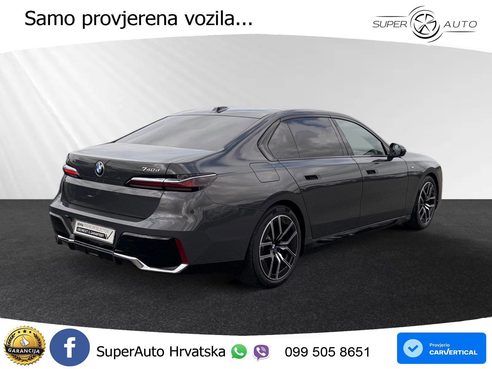 BMW 740d (299 KS) xDrive Steptronic M Sport LED+GR SJED+ACC