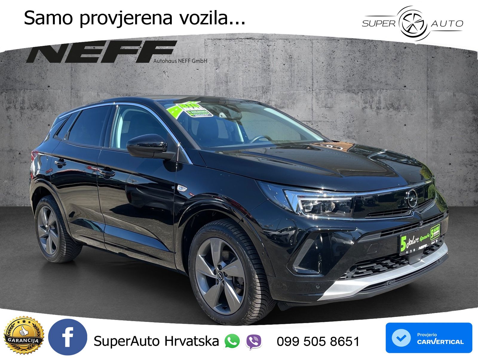 Opel Grandland 1.2i Turbo (130 KS) Automatic Elegance