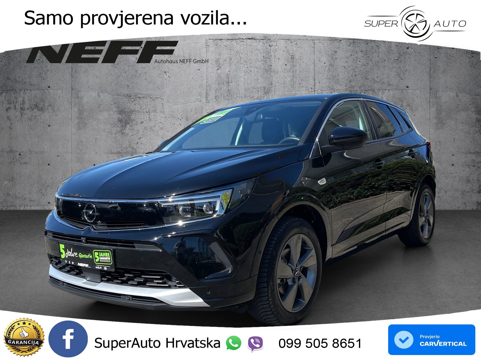 Opel Grandland 1.2i Turbo (130 KS) Automatic Elegance