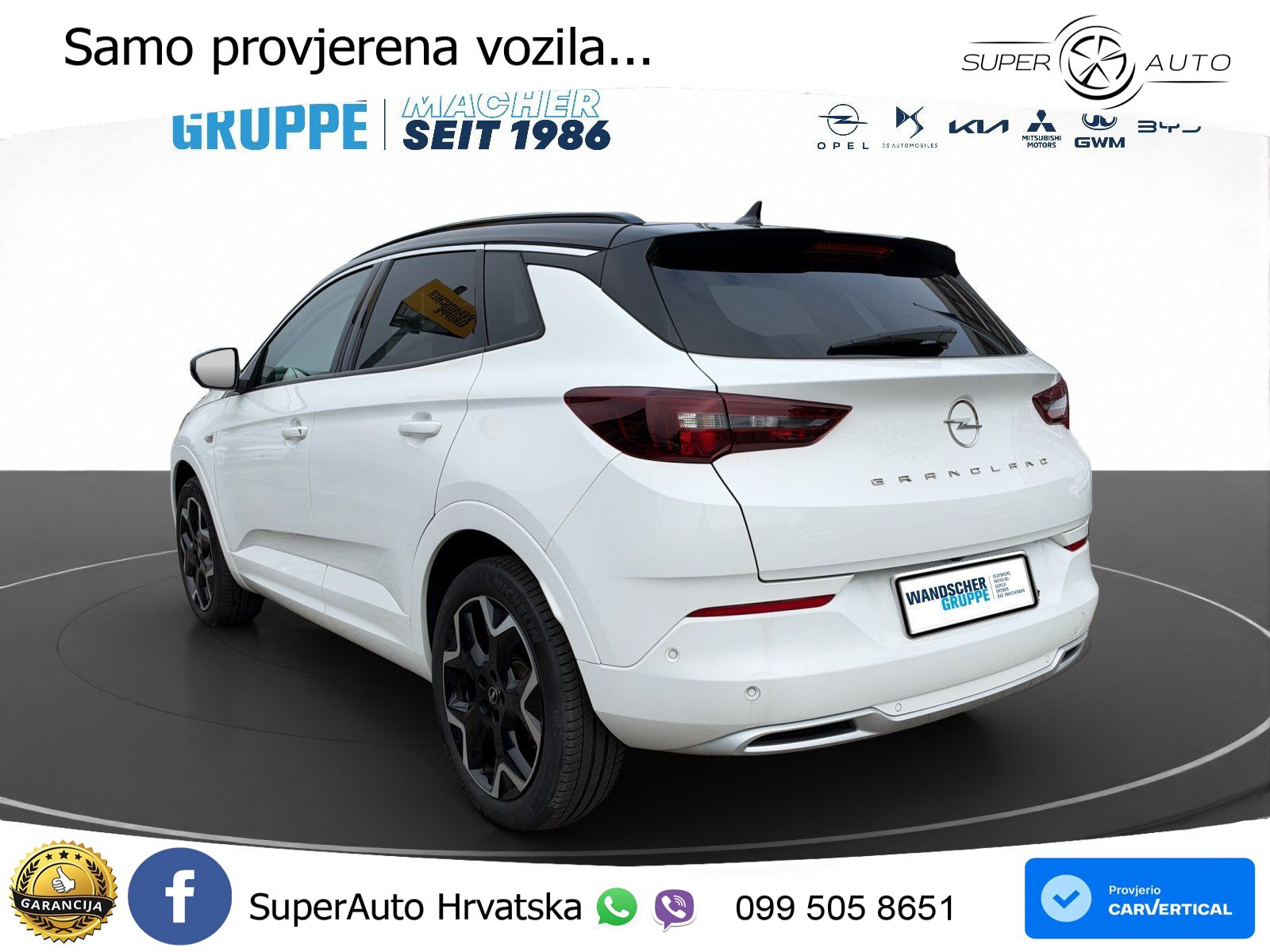 Opel Grandland 1.2i Turbo (130 KS) Automatic Elegance LED+GR SJED+ACC