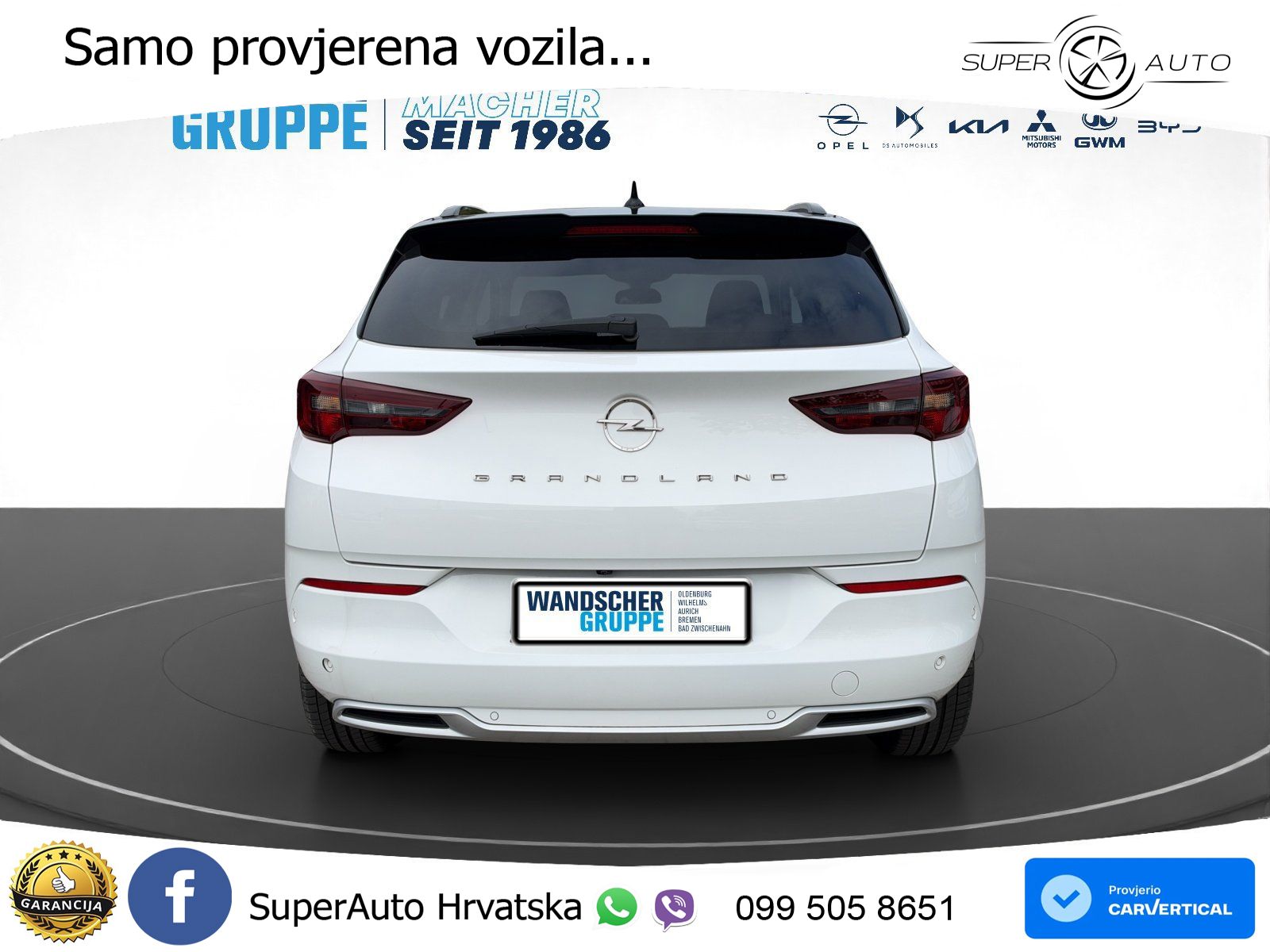 Opel Grandland 1.2i Turbo (130 KS) Automatic Elegance LED+GR SJED+ACC