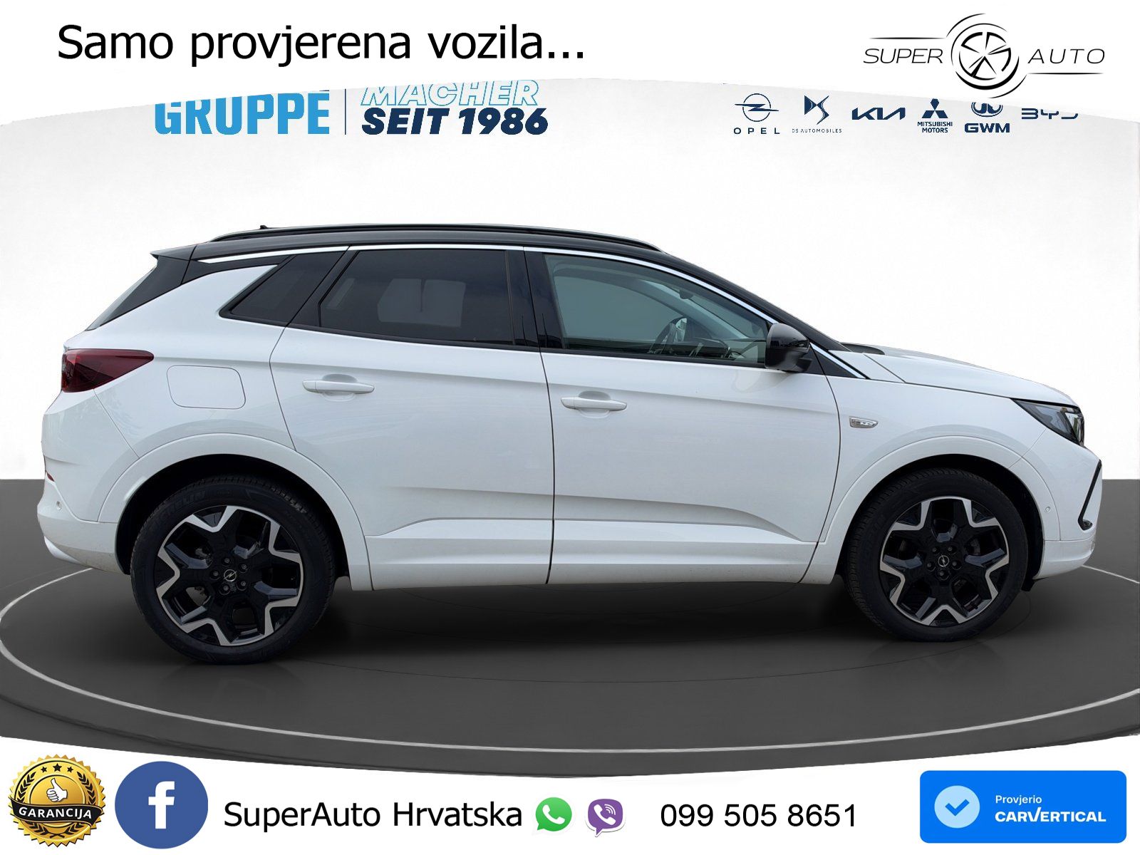 Opel Grandland 1.2i Turbo (130 KS) Automatic Elegance LED+GR SJED+ACC