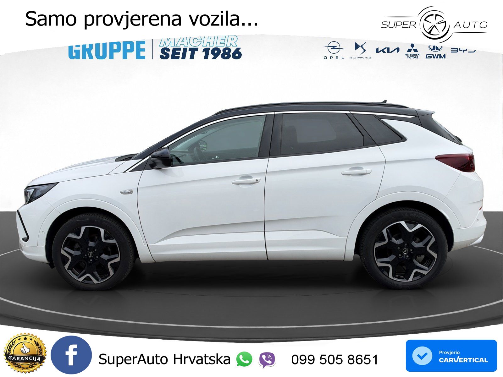 Opel Grandland 1.2i Turbo (130 KS) Automatic Elegance LED+GR SJED+ACC