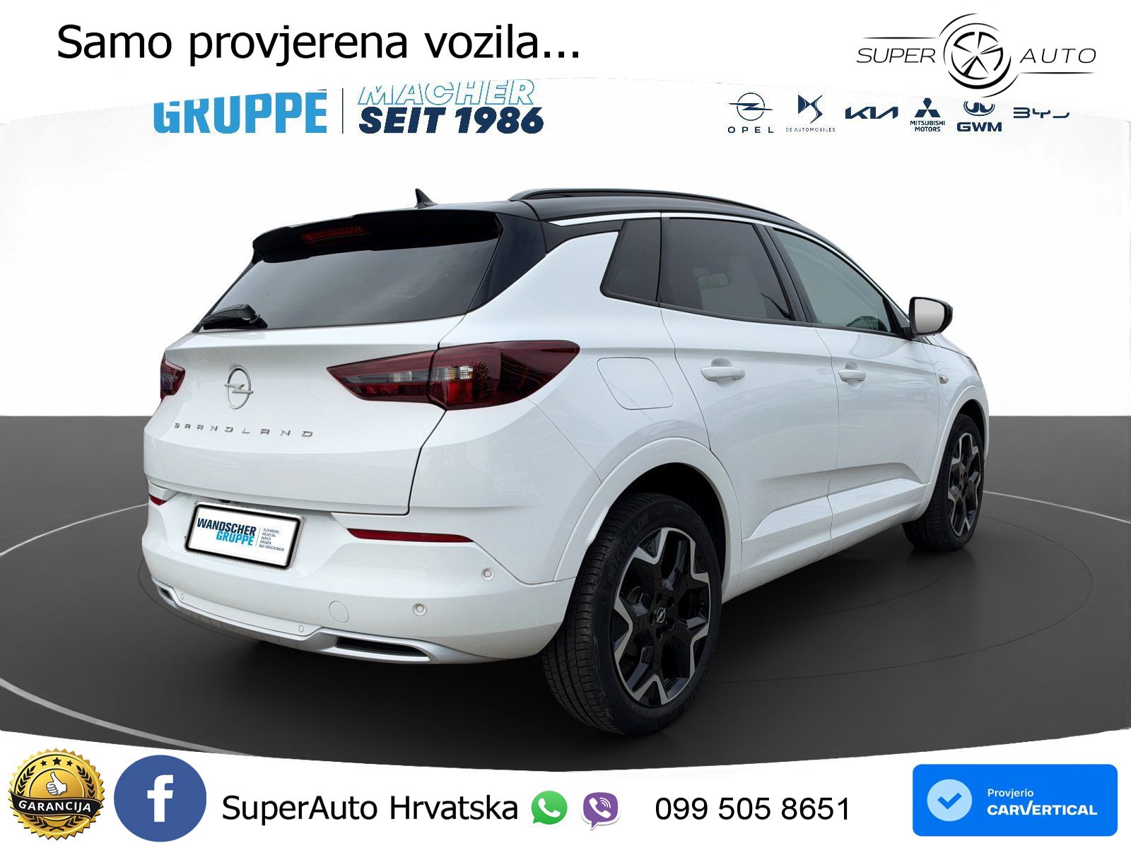 Opel Grandland 1.2i Turbo (130 KS) Automatic Elegance LED+GR SJED+ACC