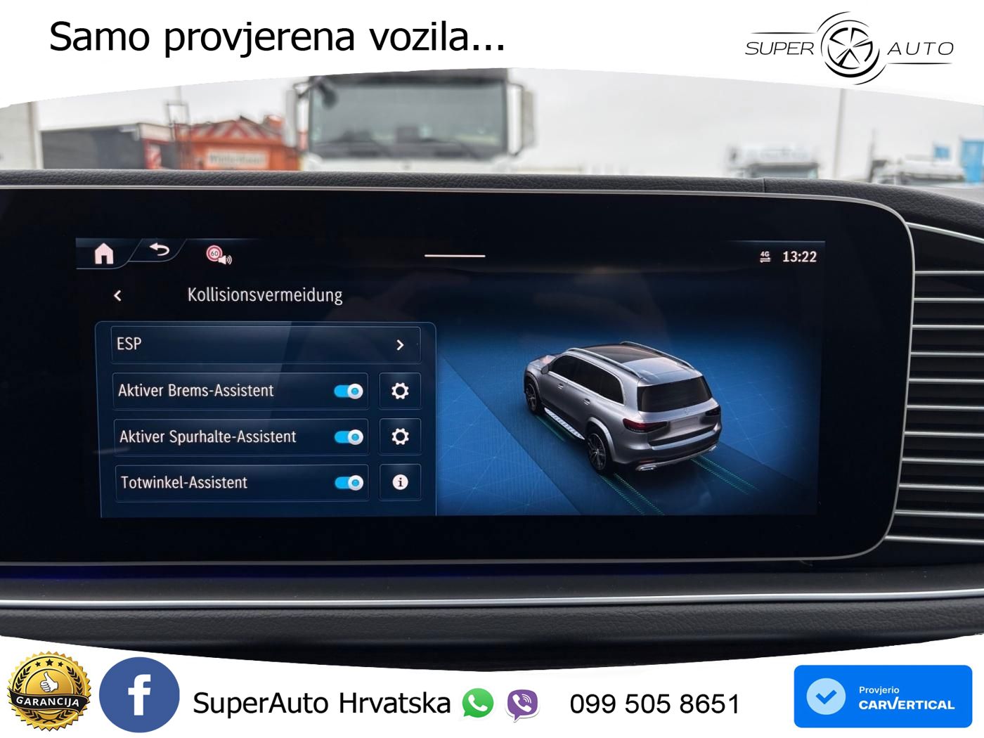 Mercedes-Benz GLS GLS 350d EQ Boost 4MATIC 9G-TRONIC AMG ZRAČNI+ACC+GR SJED+360+PANO