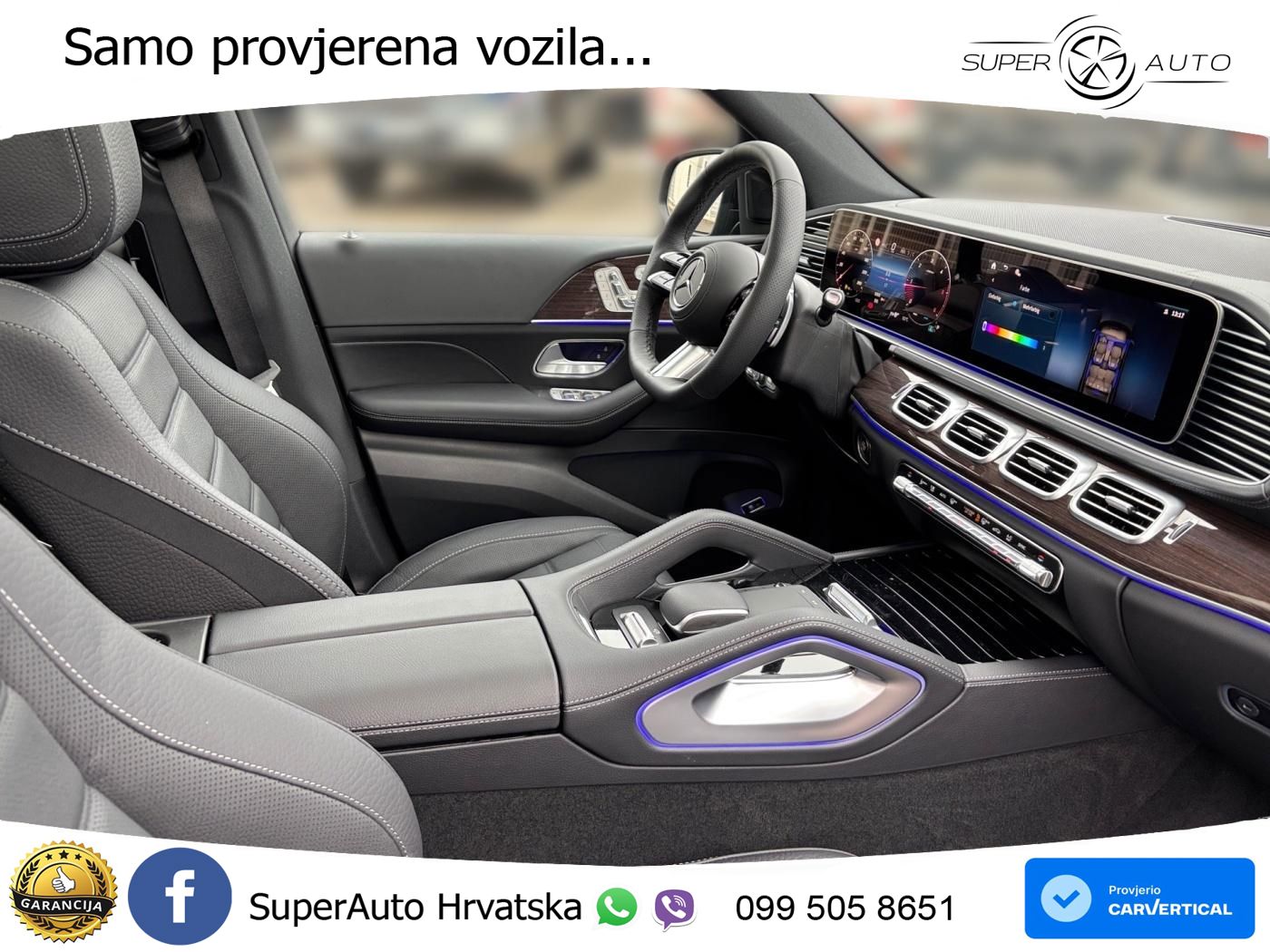 Mercedes-Benz GLS GLS 350d EQ Boost 4MATIC 9G-TRONIC AMG ZRAČNI+ACC+GR SJED+360+PANO