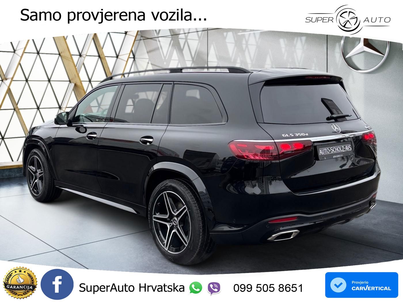 Mercedes-Benz GLS GLS 350d EQ Boost 4MATIC 9G-TRONIC AMG ZRAČNI+ACC+GR SJED+360+PANO