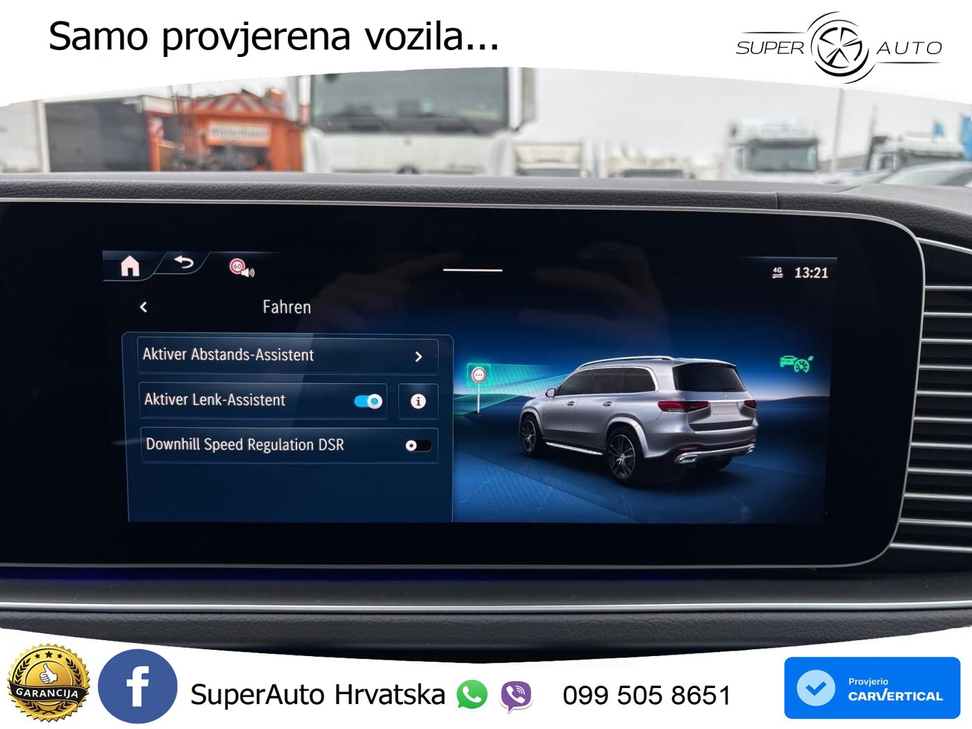 Mercedes-Benz GLS GLS 350d EQ Boost 4MATIC 9G-TRONIC AMG ZRAČNI+ACC+GR SJED+360+PANO