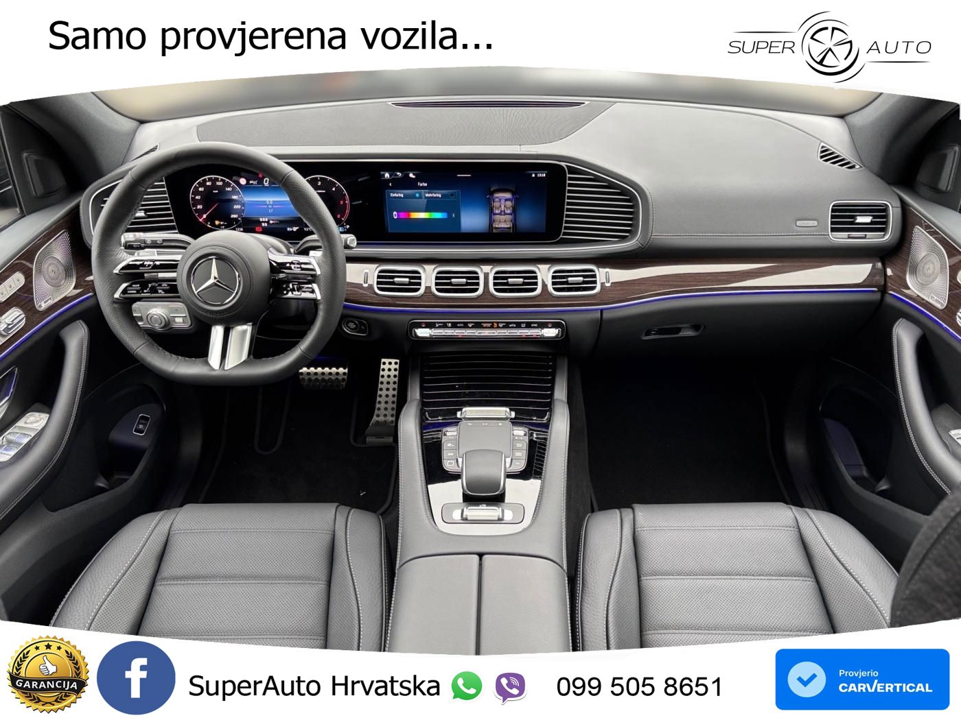 Mercedes-Benz GLS GLS 350d EQ Boost 4MATIC 9G-TRONIC AMG ZRAČNI+ACC+GR SJED+360+PANO