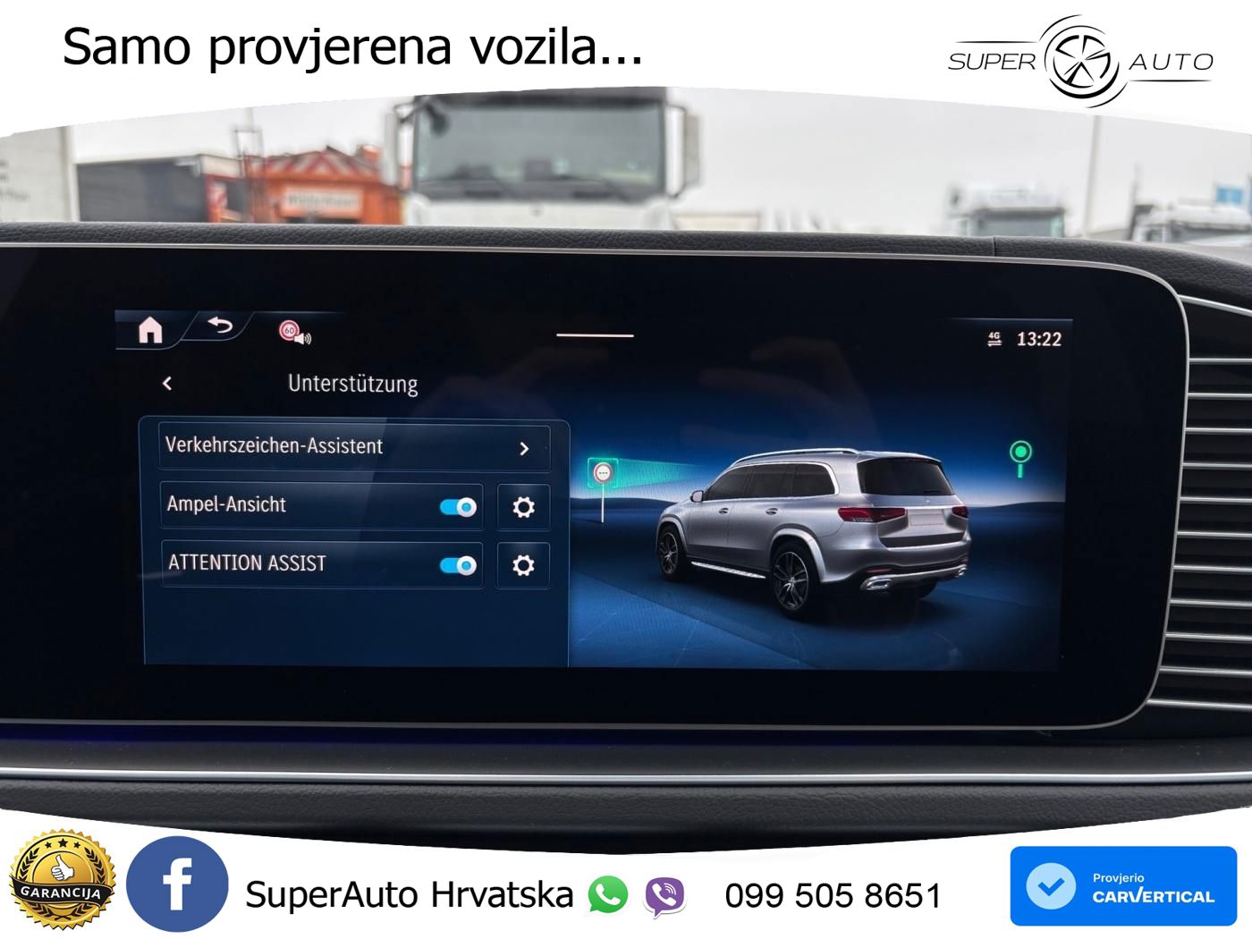 Mercedes-Benz GLS GLS 350d EQ Boost 4MATIC 9G-TRONIC AMG ZRAČNI+ACC+GR SJED+360+PANO