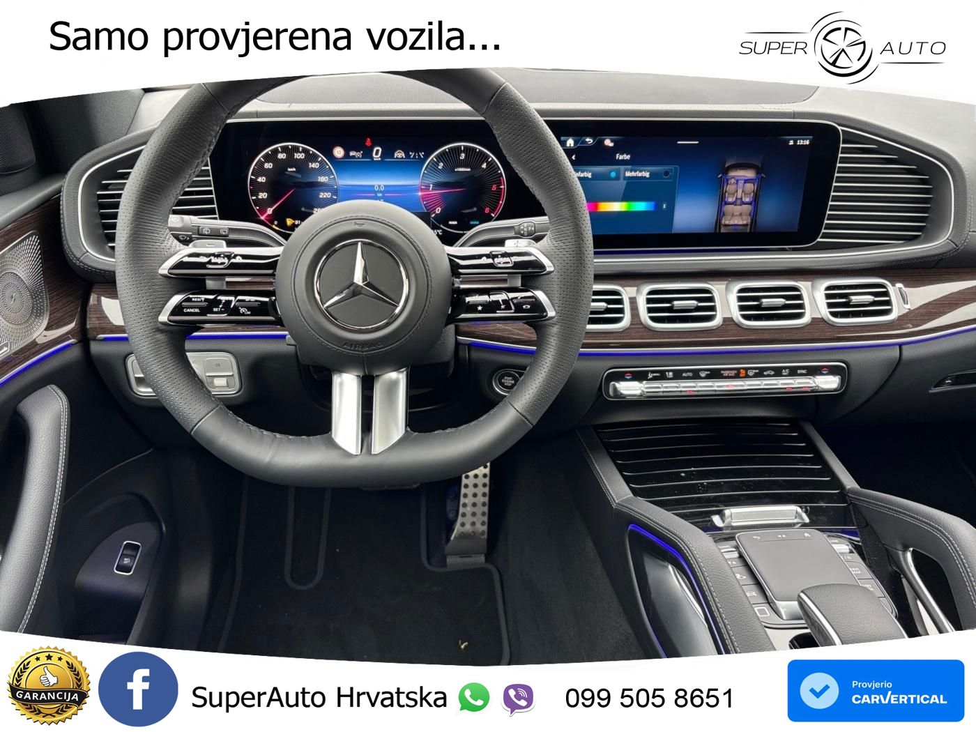 Mercedes-Benz GLS GLS 350d EQ Boost 4MATIC 9G-TRONIC AMG ZRAČNI+ACC+GR SJED+360+PANO