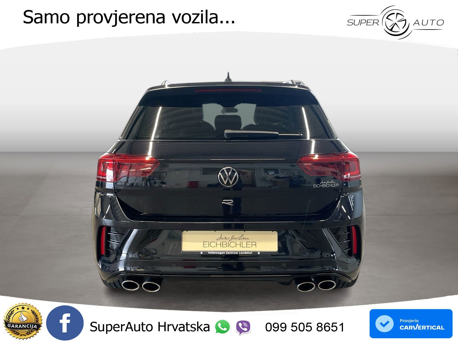 Volkswagen T-Roc I R 2.0 TSI (300 KS) OPF 4M DSG LED+GR SJED+ACC