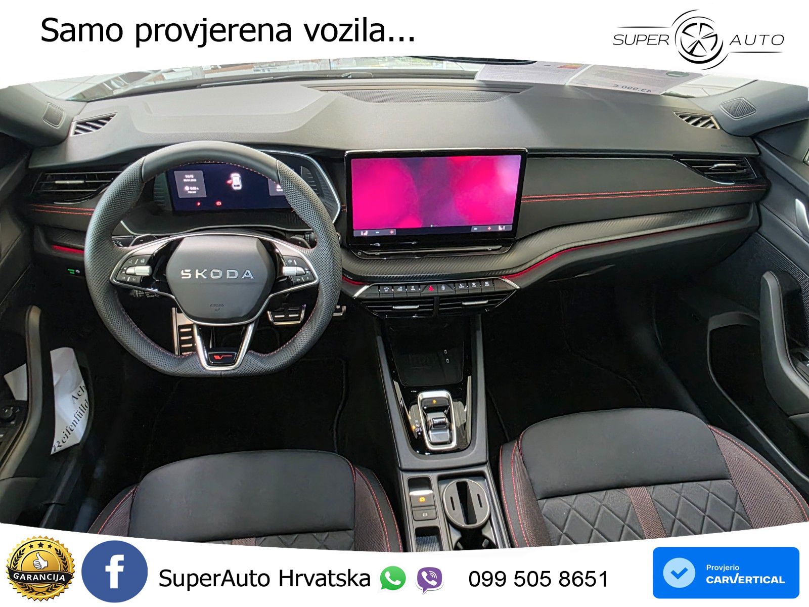Škoda Octavia Combi RS 2.0 TSI (265 KS) DSG LED+GR SJED+ACC