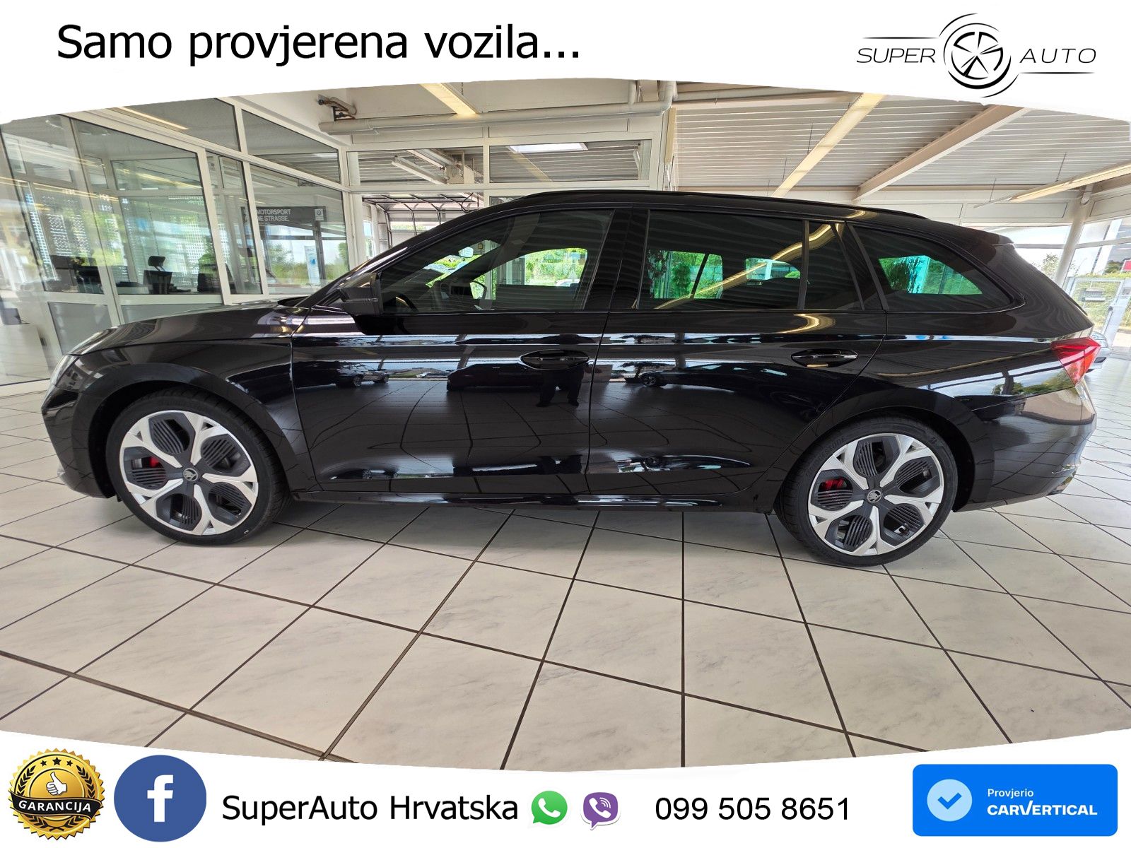Škoda Octavia Combi RS 2.0 TSI (265 KS) DSG LED+GR SJED+ACC