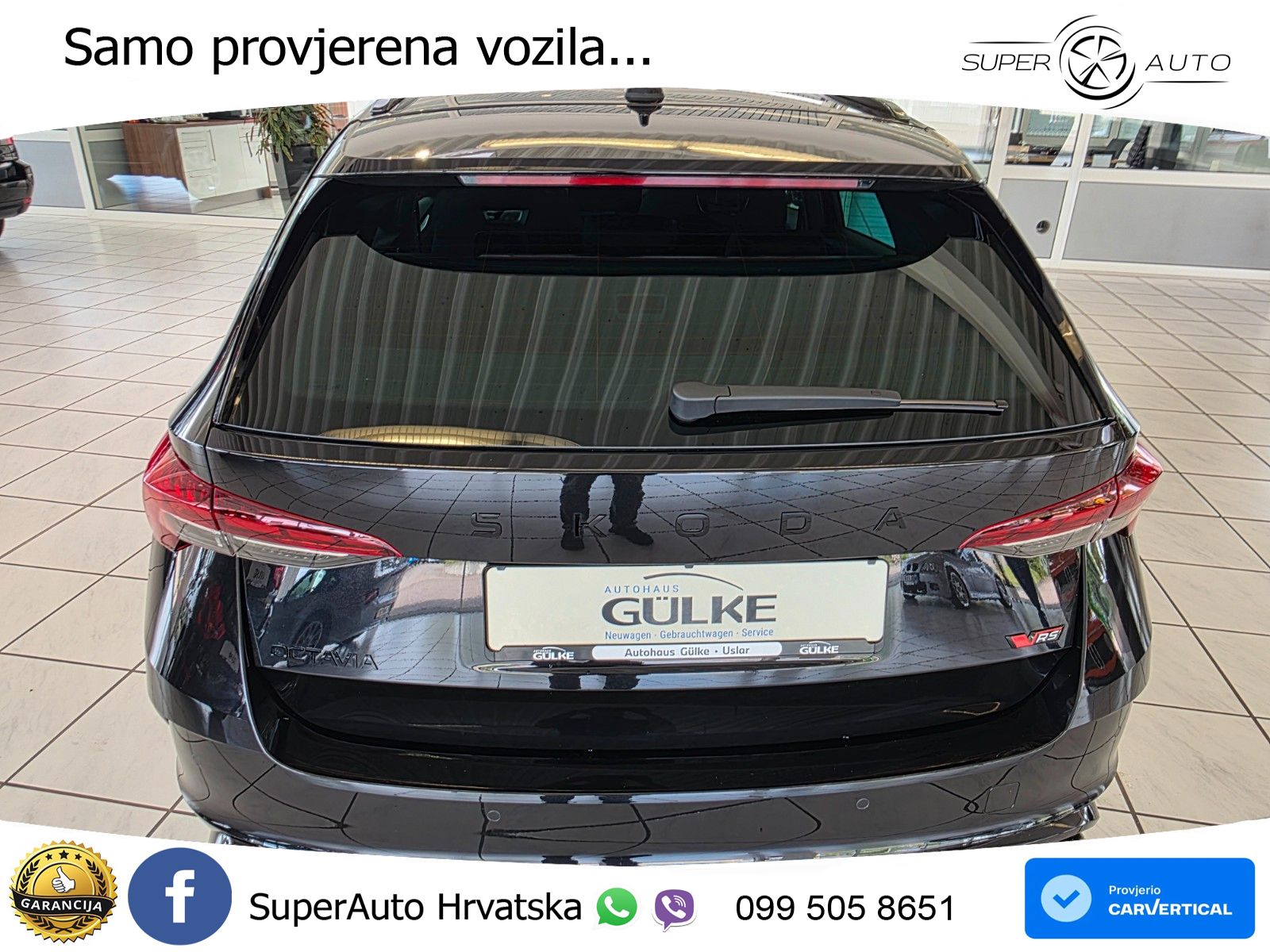 Škoda Octavia Combi RS 2.0 TSI (265 KS) DSG LED+GR SJED+ACC