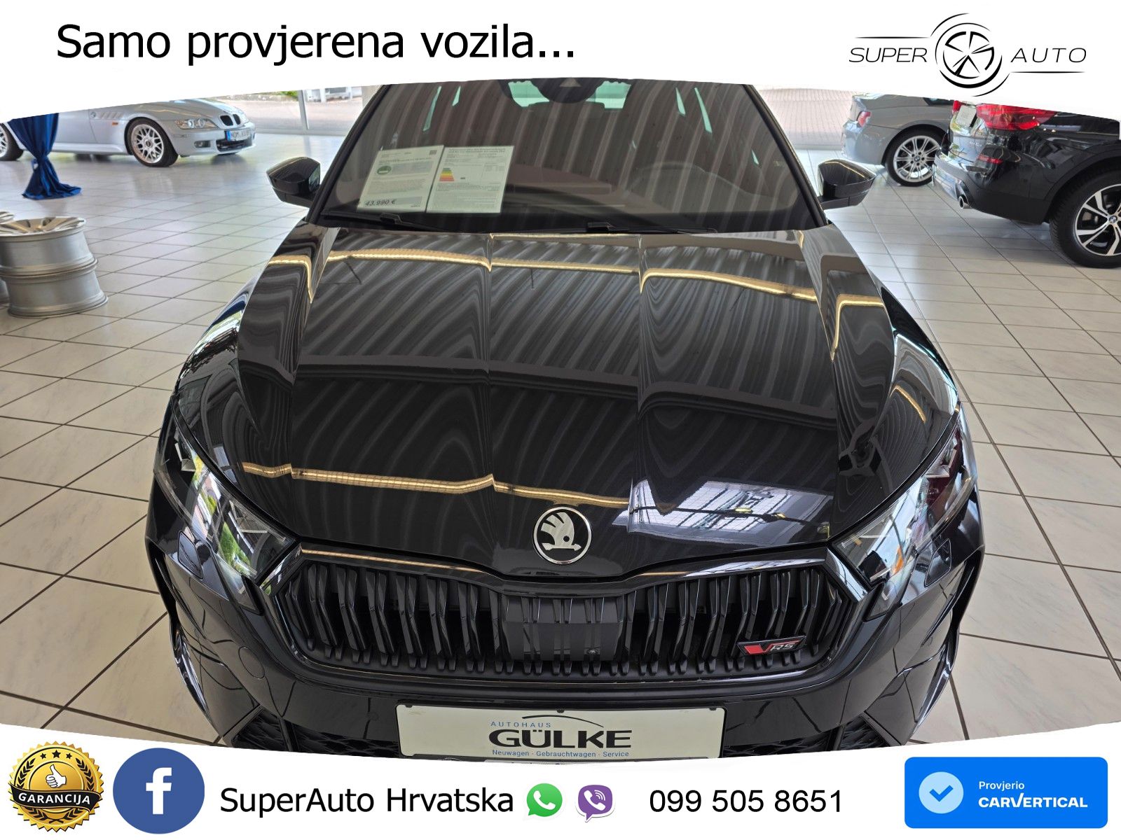Škoda Octavia Combi RS 2.0 TSI (265 KS) DSG LED+GR SJED+ACC