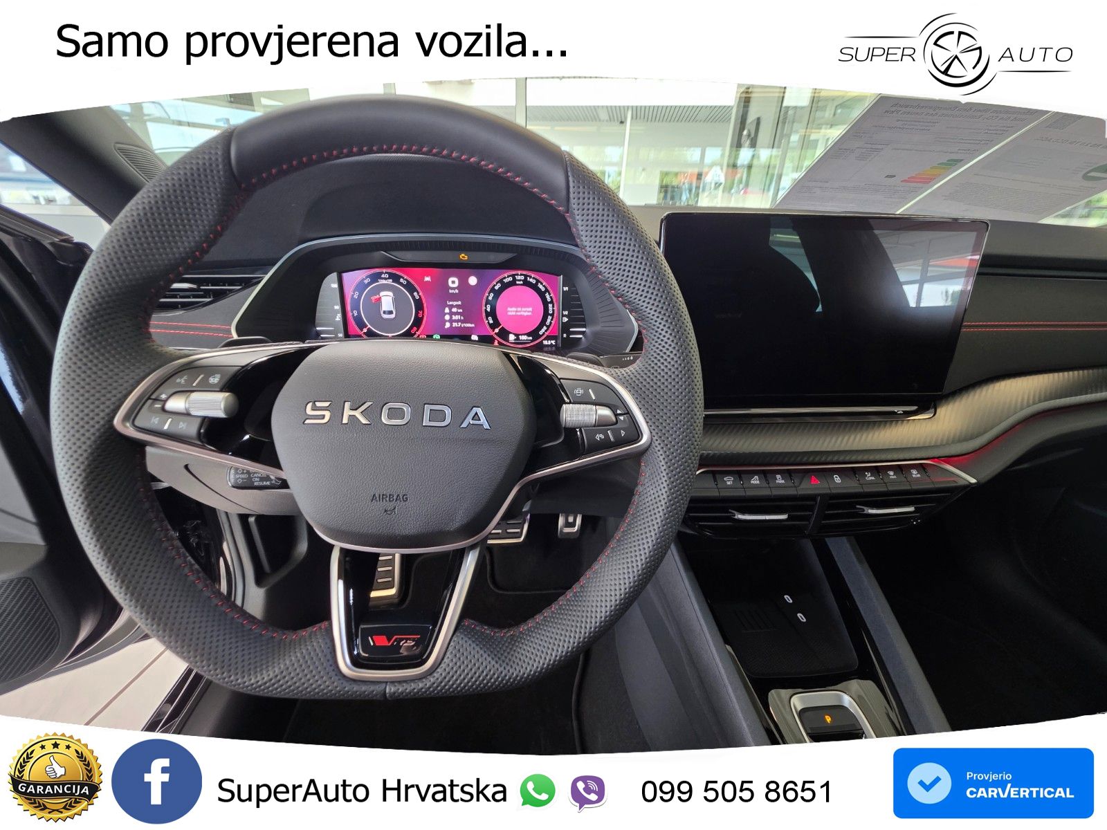 Škoda Octavia Combi RS 2.0 TSI (265 KS) DSG LED+GR SJED+ACC