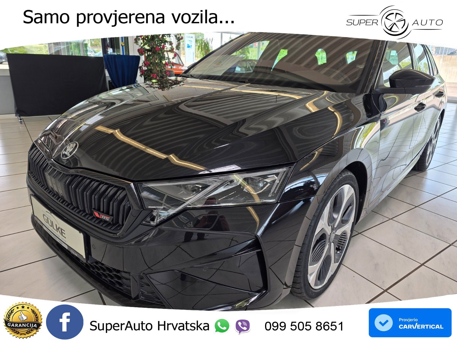 Škoda Octavia Combi RS 2.0 TSI (265 KS) DSG LED+GR SJED+ACC