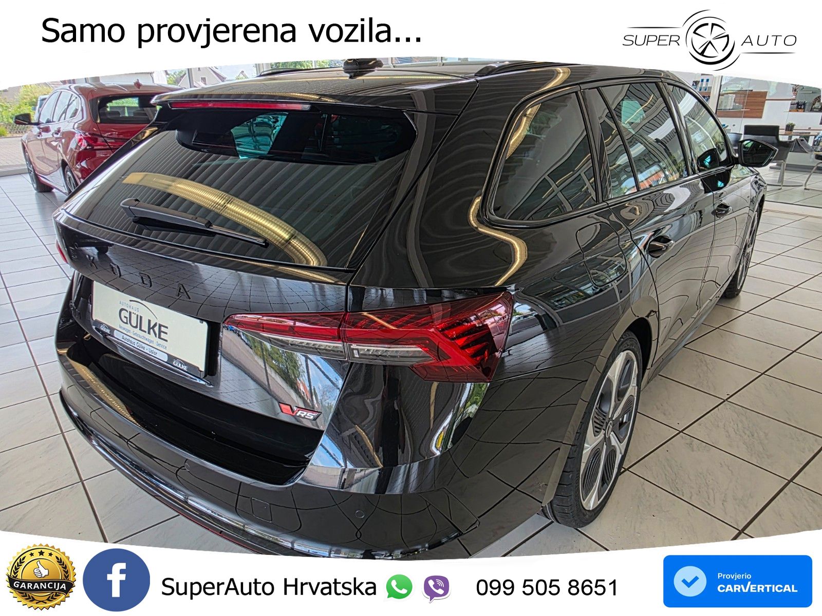 Škoda Octavia Combi RS 2.0 TSI (265 KS) DSG LED+GR SJED+ACC