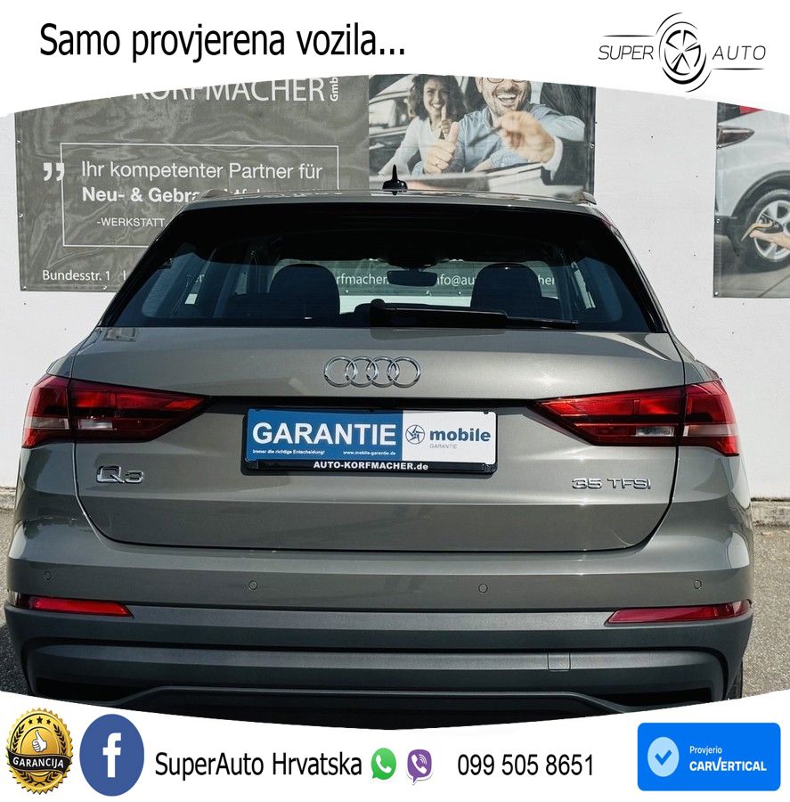 Audi Q3 35 TFSI (150 KS) S tronic LED+GR SJED+ACC