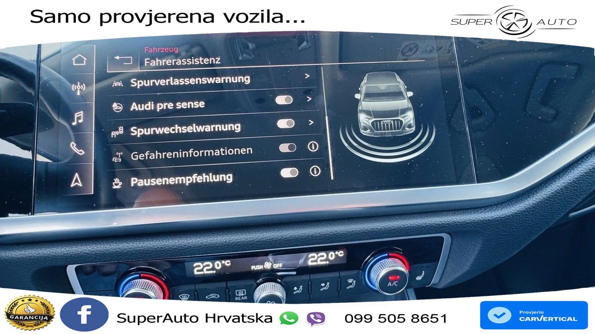 Audi Q3 35 TFSI (150 KS) S tronic LED+GR SJED+ACC
