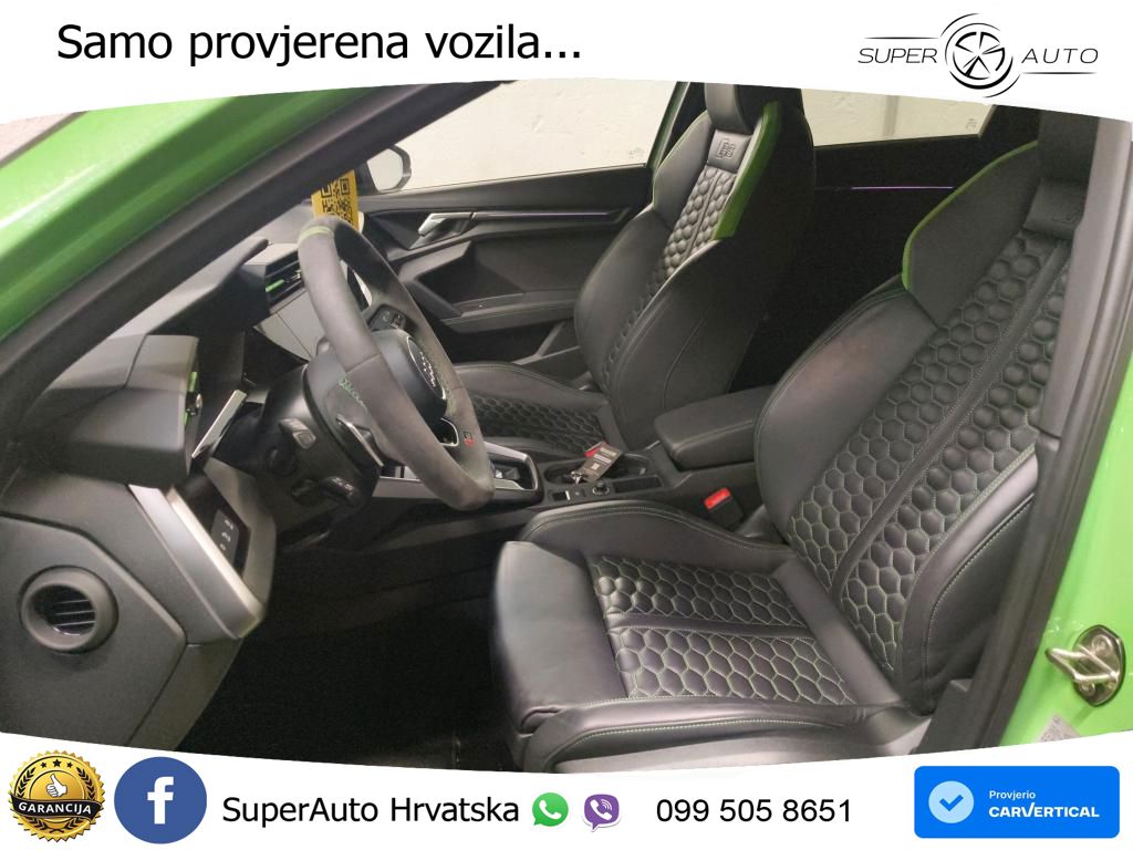 Audi RS3 Sedan 2.5 TFSI (400 KS) quattro S tronic MATRIX+GR SJED+KAM
