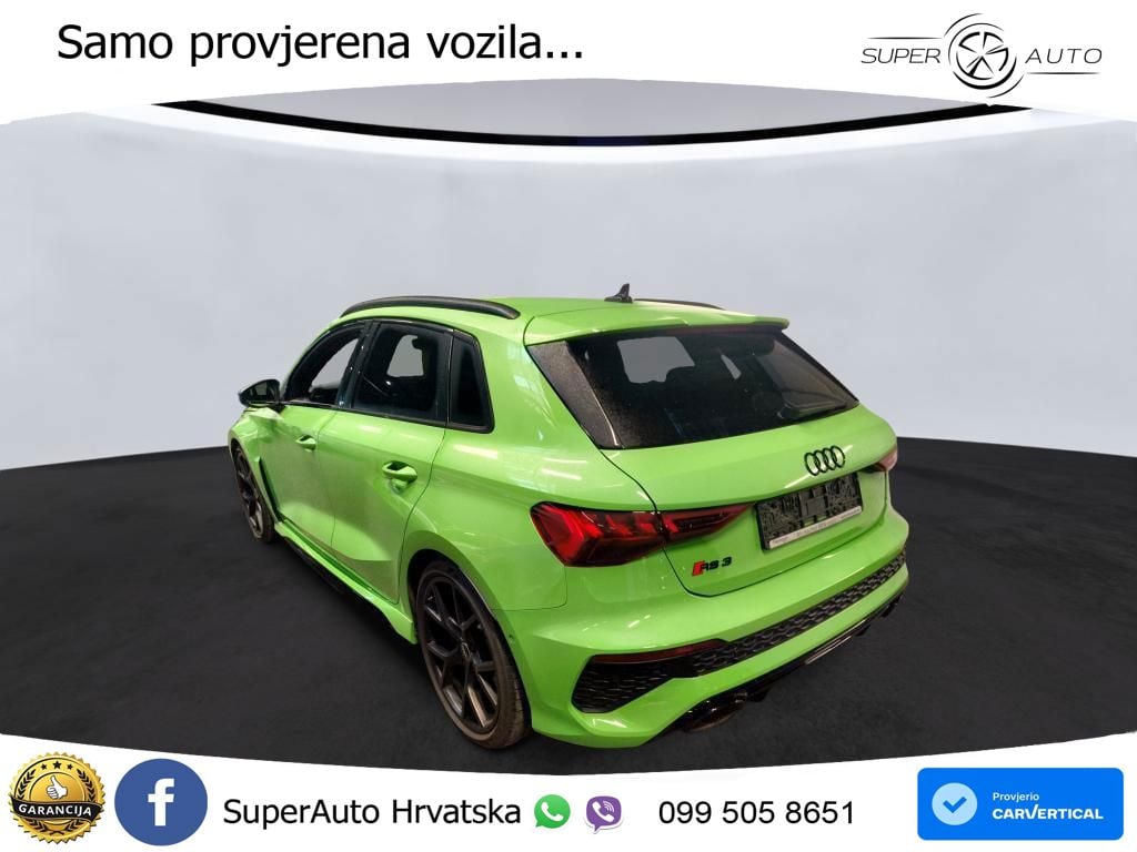 Audi RS3 Sedan 2.5 TFSI (400 KS) quattro S tronic MATRIX+GR SJED+KAM